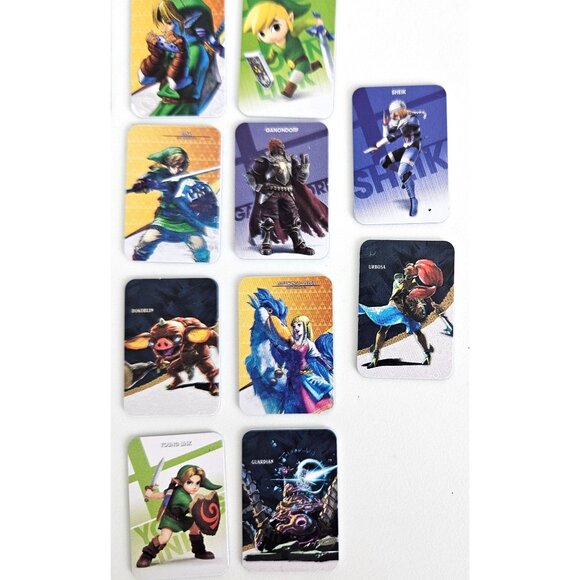 PEIFAM 26 Pack Collectible Mini Game Cards for Switch/Switch Wii U Zelda W/Case - Picture 3 of 5